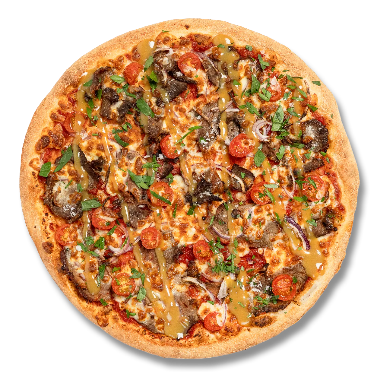 Honey Mustard Lamb Signature Pizzas