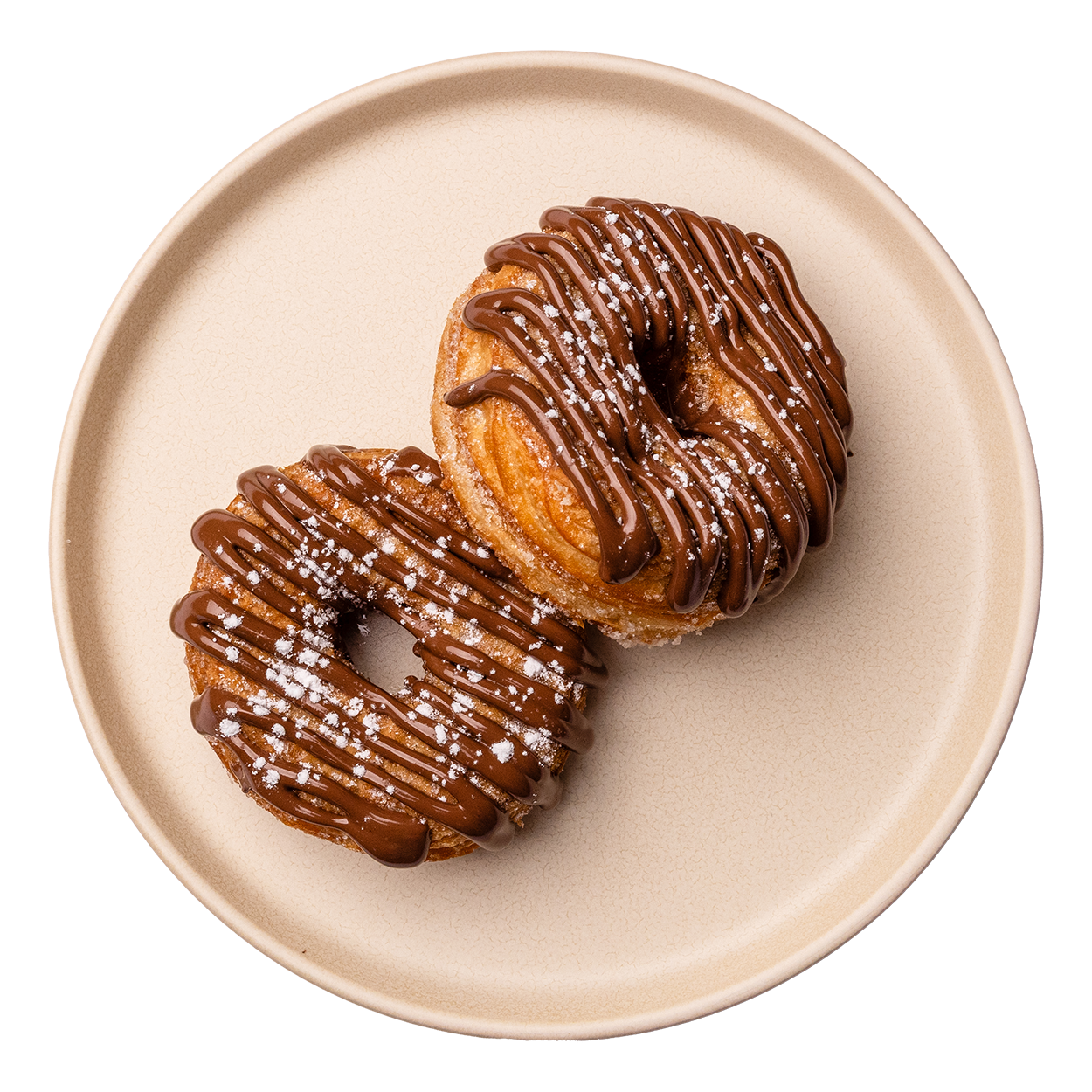 Choc Hazelnut Cronut (2pk) Desserts