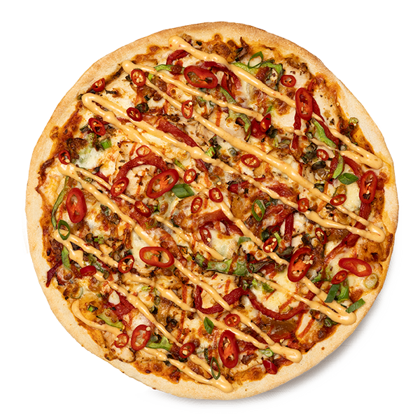 Fiery Peri Peri Chicken Signature Pizzas