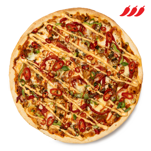 Fiery Peri Peri Chicken Signature Pizzas