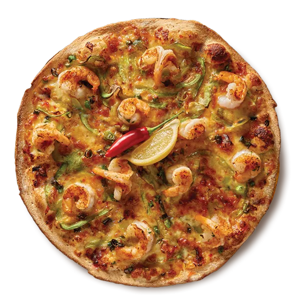 Szechuan Chilli Prawn Signature Pizzas